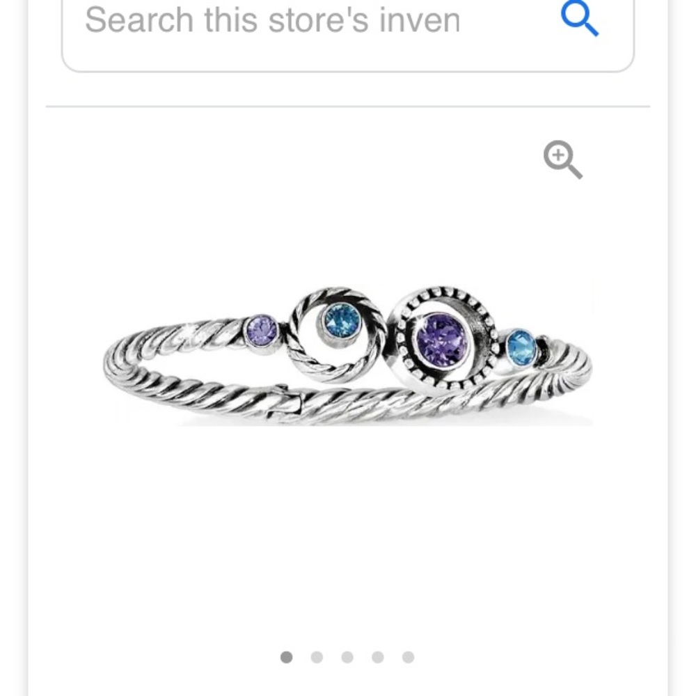 BRIGHTON Halo Collection Bangle (magnetic hinged) bracelet